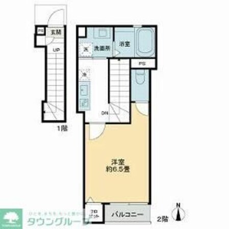 コンフォート明大前の物件間取画像